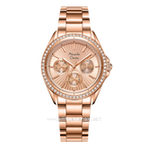 Alexandre Christie AC 2A52 BF Multifunction Rosegold Stainless Steel